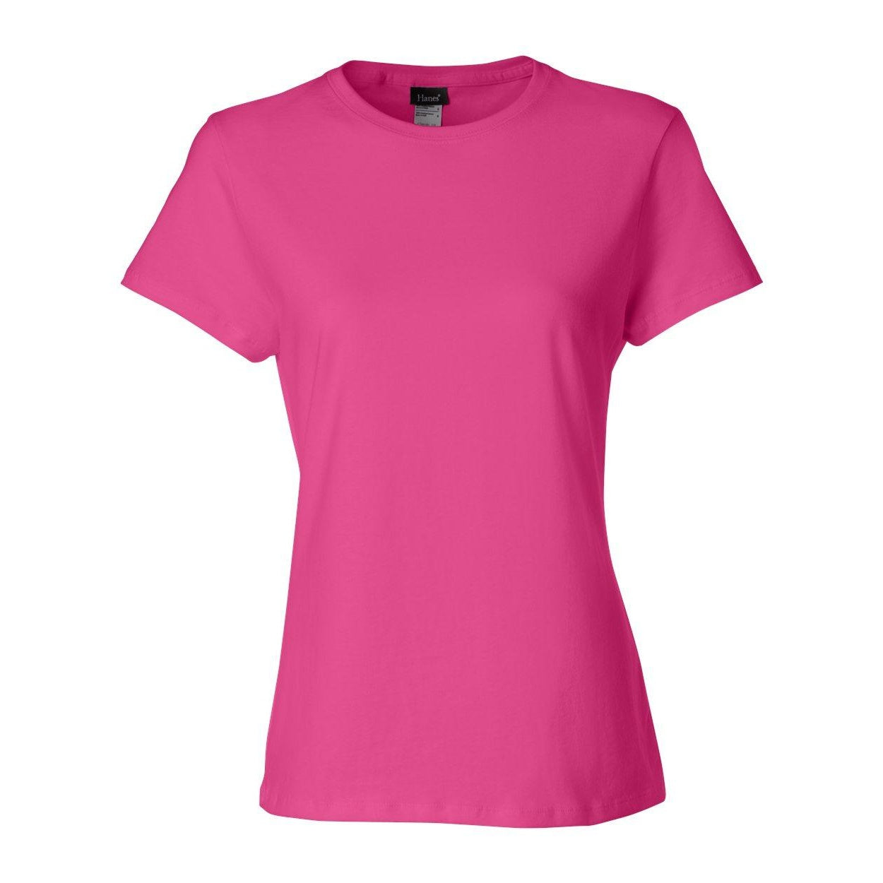 

Женская футболка Hanes Perfect-T, цвет wow pink