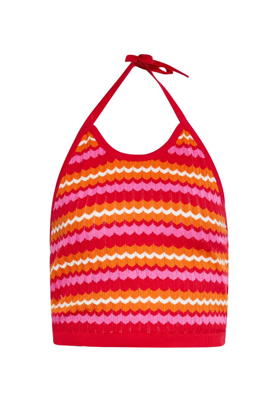 

Вязаный топ IZIA Knitted Top, цвет pink/red