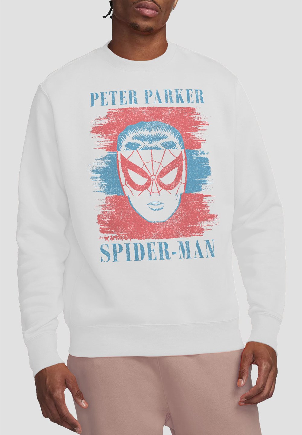 

Толстовка SPIDERMAN PETER PARKER PRINT Marvel, белый