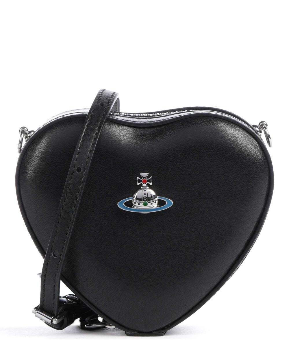 

Сумка на плечо Heart из кожи ягненка Vivienne Westwood, черный