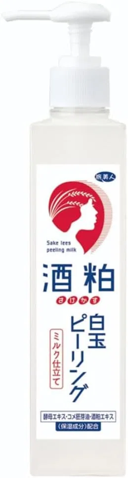 Пилинг-гель Tabi Bijin Sake Lees Shiratama, 270 г x 2 бутылки, с маской для лица — фото 2