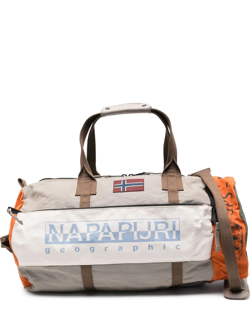 

Сумка-холдол с логотипом Napapijri, коричневый