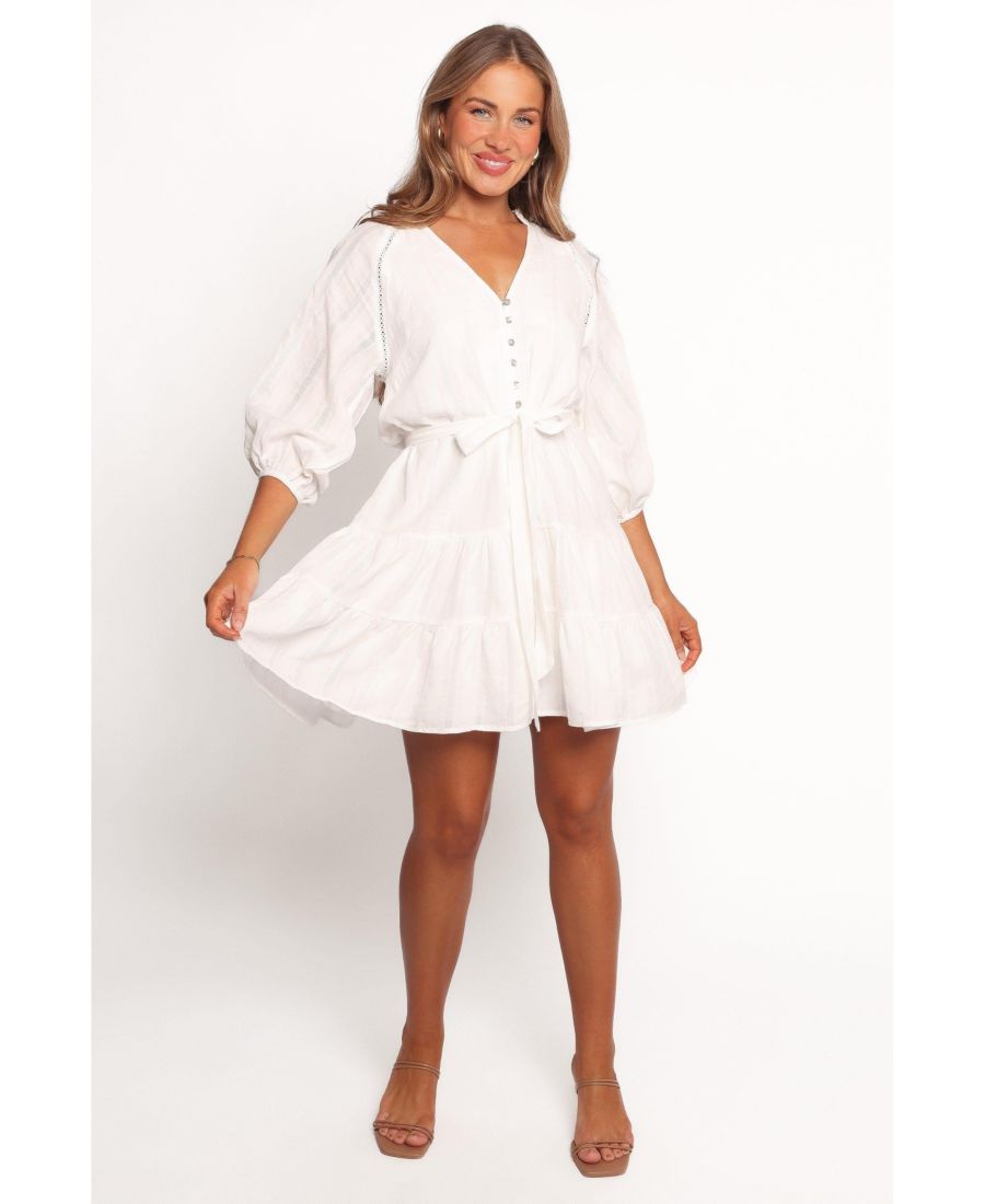 

Женское мини-платье Alex Petal and Pup, White