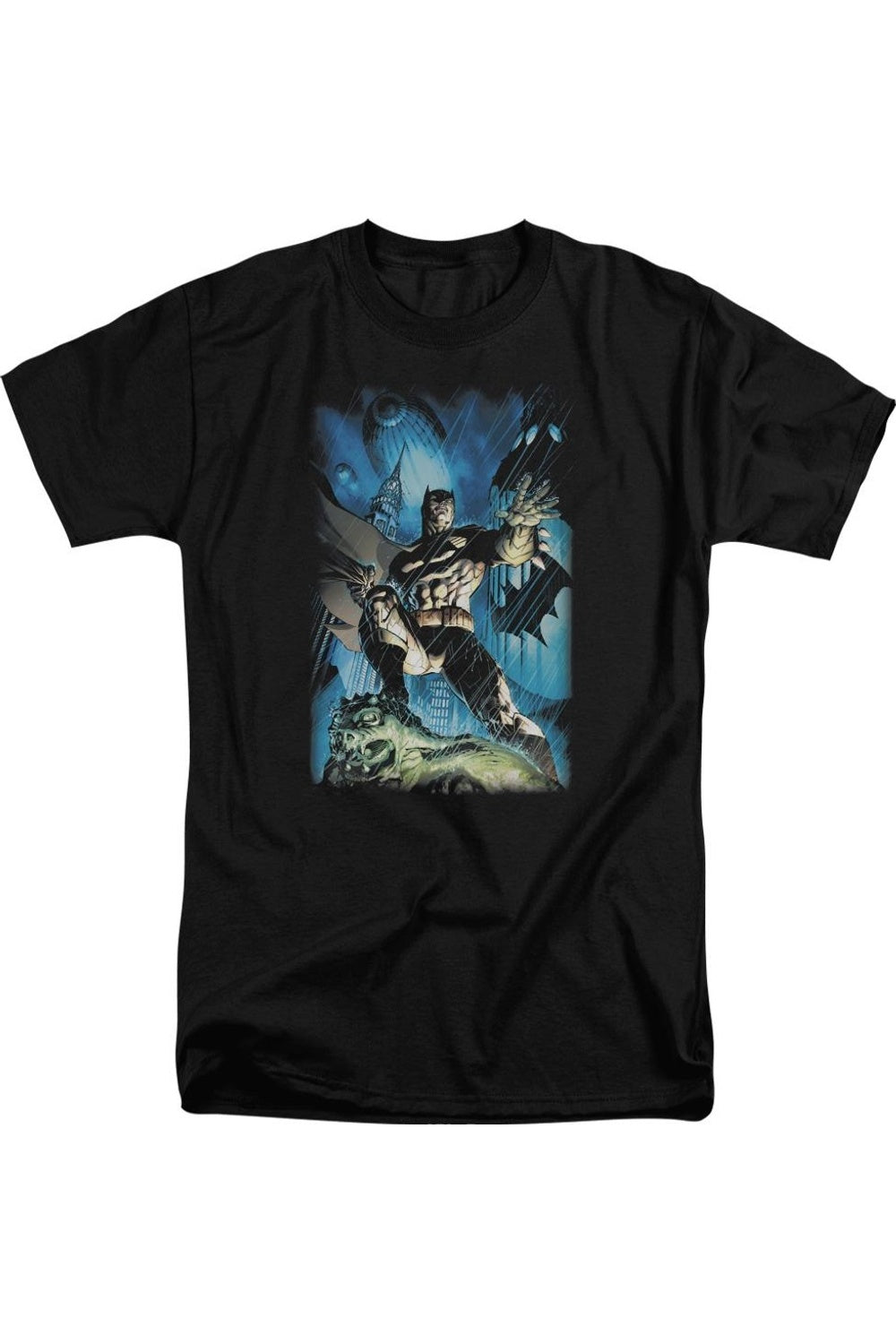 

Футболка Batman Stormy Dark Knight с коротким рукавом для взрослых Gildan, черный