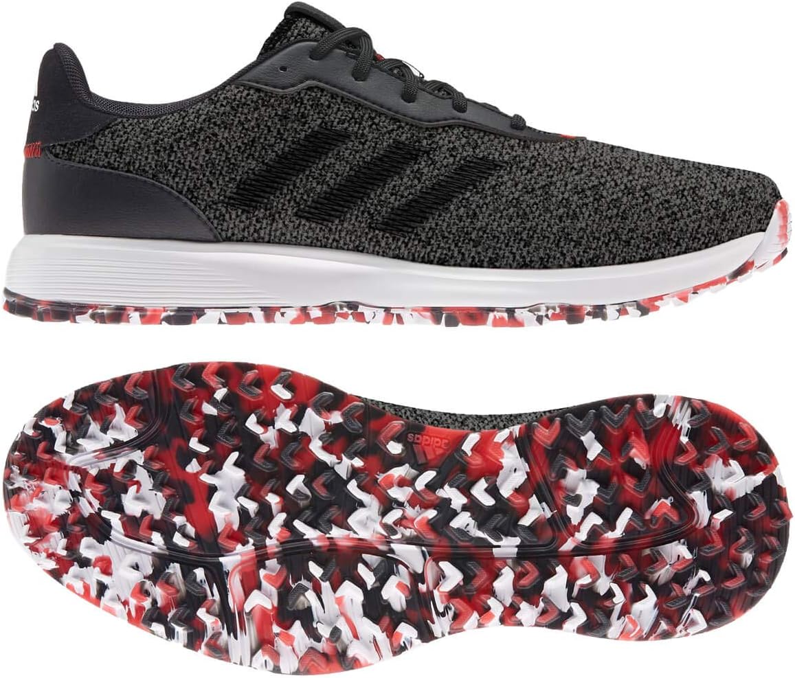 Мужские кроссовки Adidas S2g Boa, серый/черный — фото 4