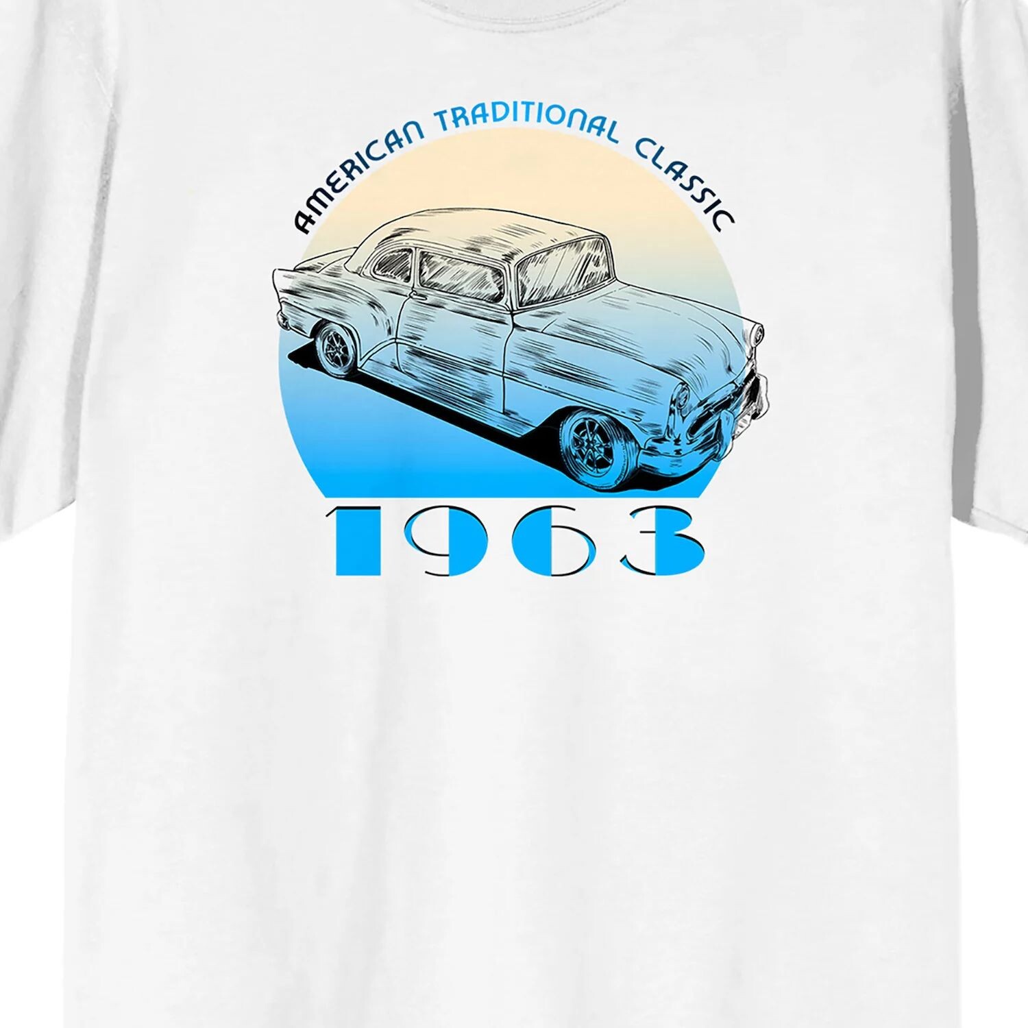 

Мужская футболка Car Fanatic Vintage 1963 Car Licensed Character