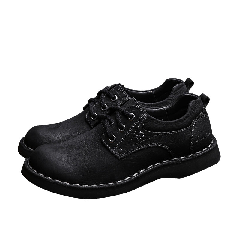 Туфли мужские Men"s Casual Men Low-Top Laoks, цвет Light Brown — фото 3