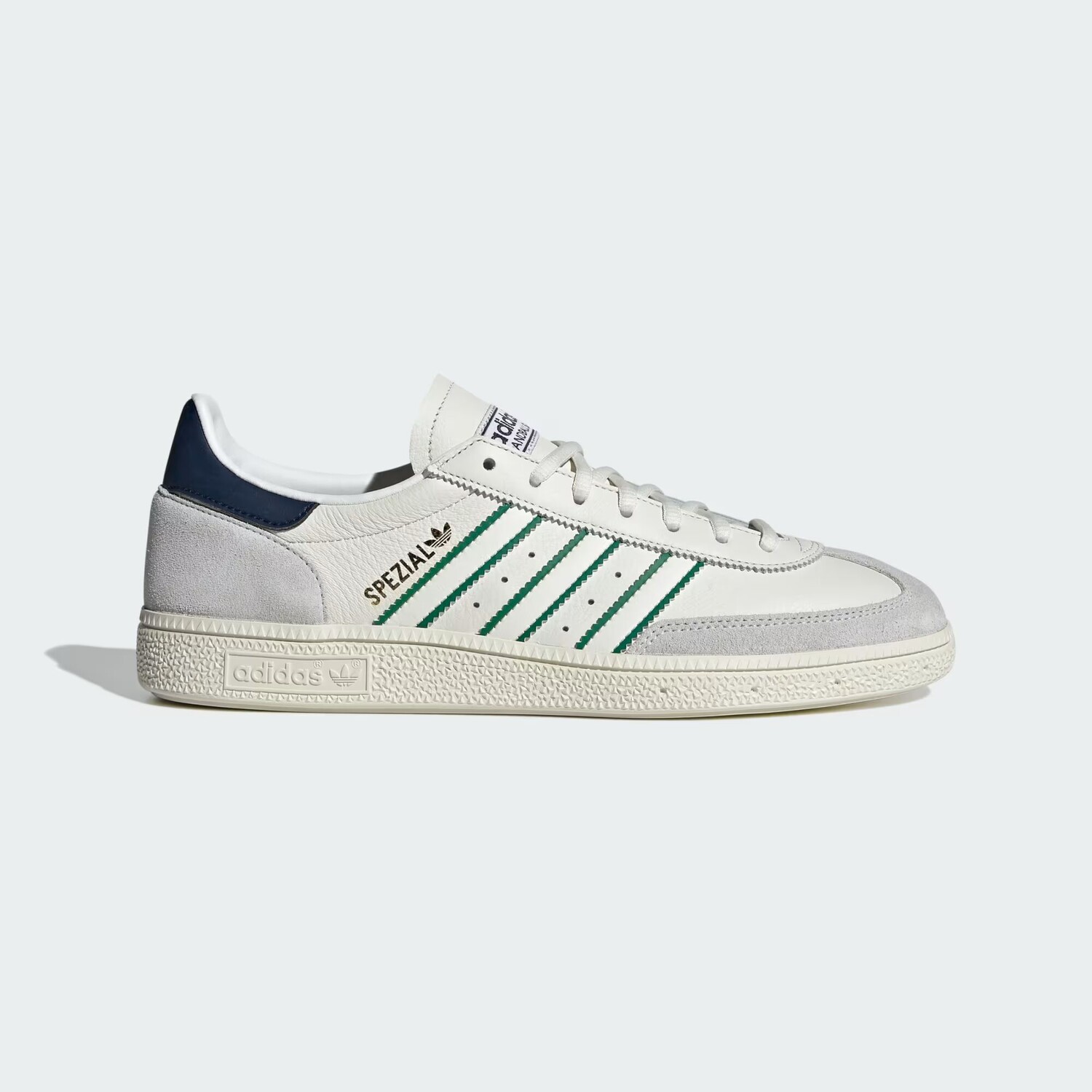 

Специальные кроссовки для гандбола Adidas, цвет Core White/Green/Night Indigo