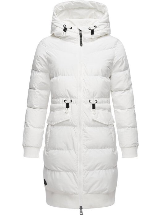 

Стеганое пальто бриош Ragwear, белый
