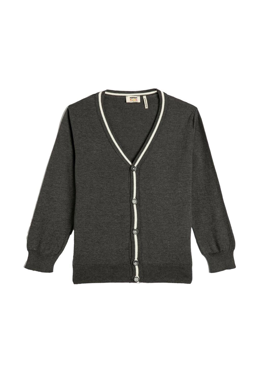

Кардиган BUTTON V NECK Koton, цвет grey