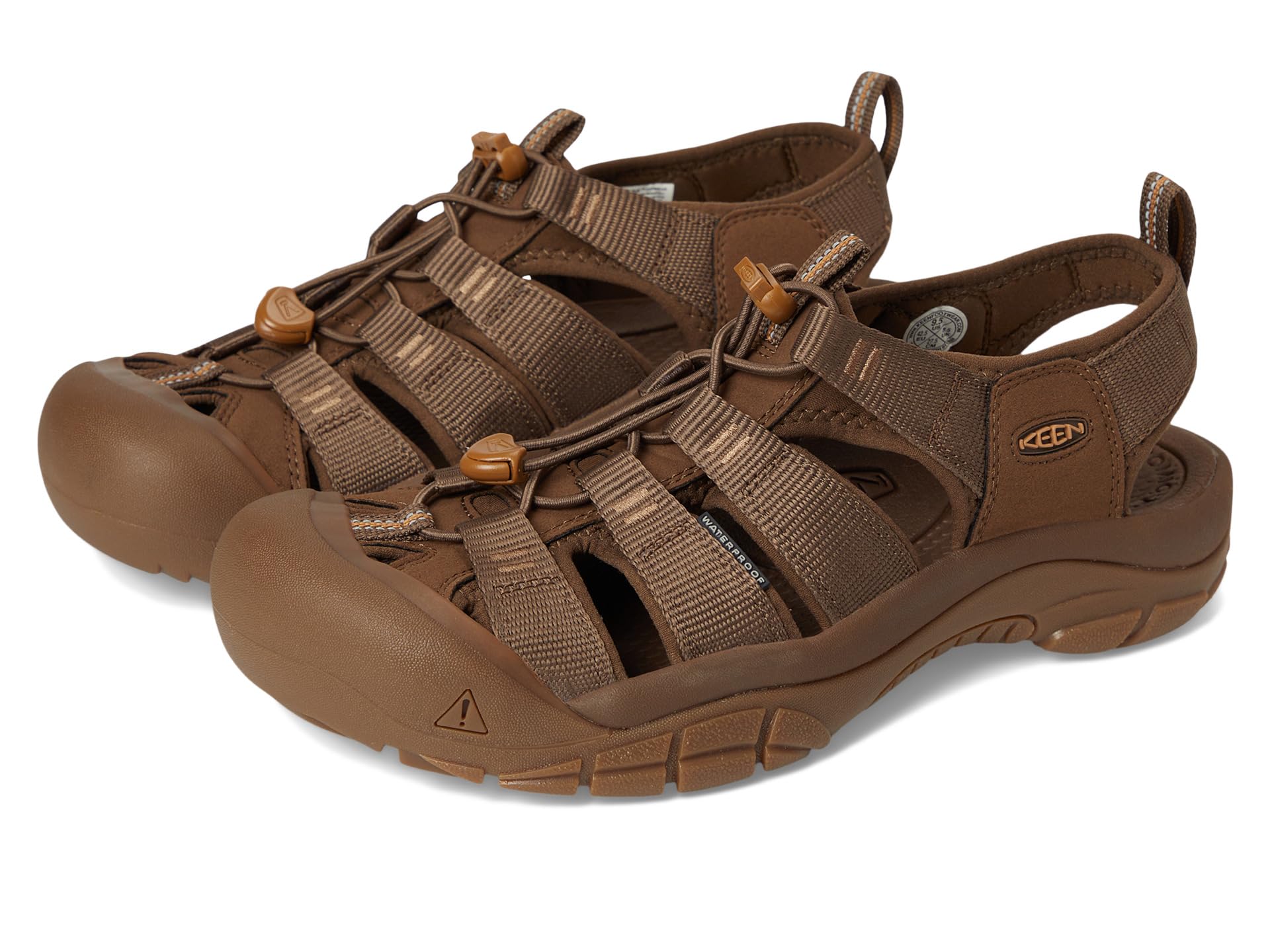 

Сандалии KEEN Newport H2, цвет Monochrome/Dark Earth
