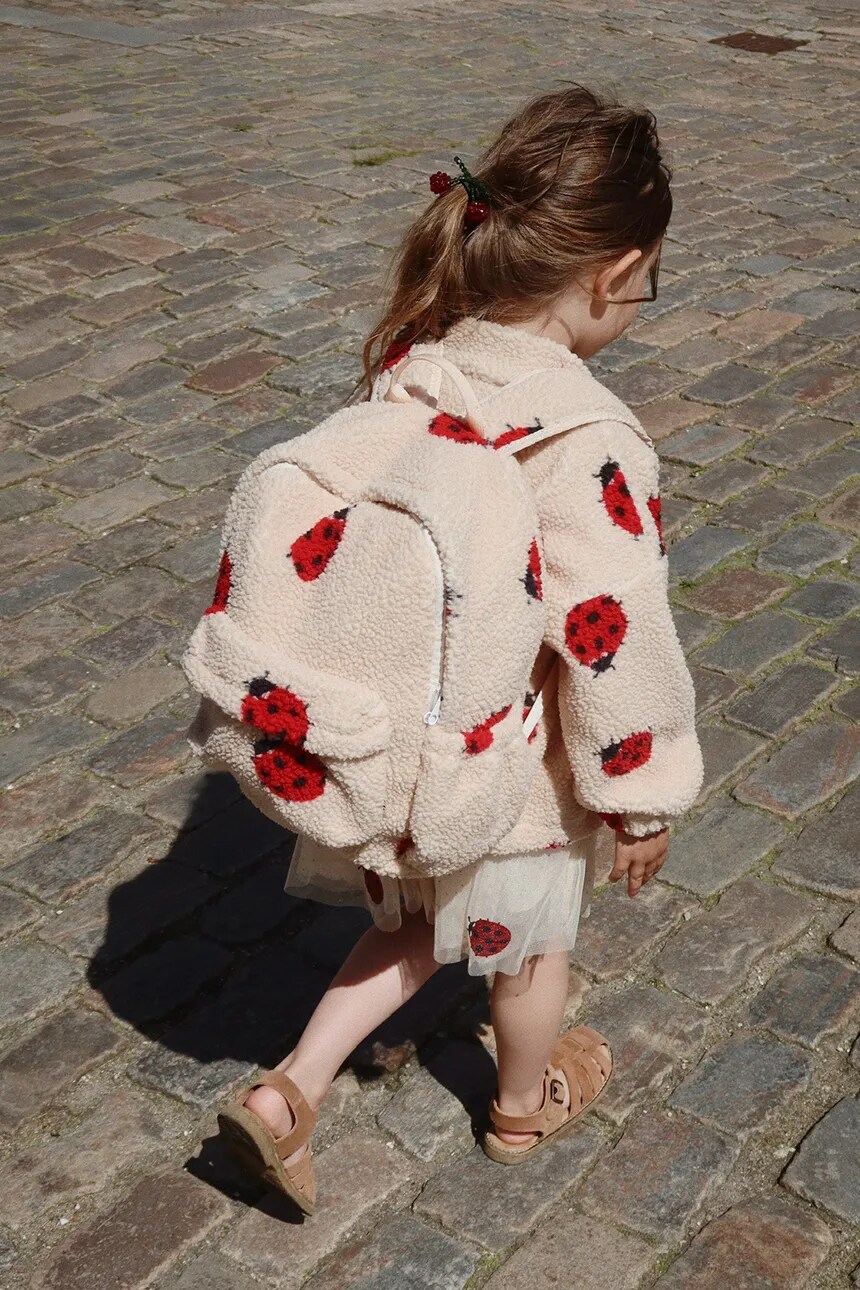 

Детский рюкзак JODY TEDDY BACKPACK GRS Konges Sløjd, бежевый