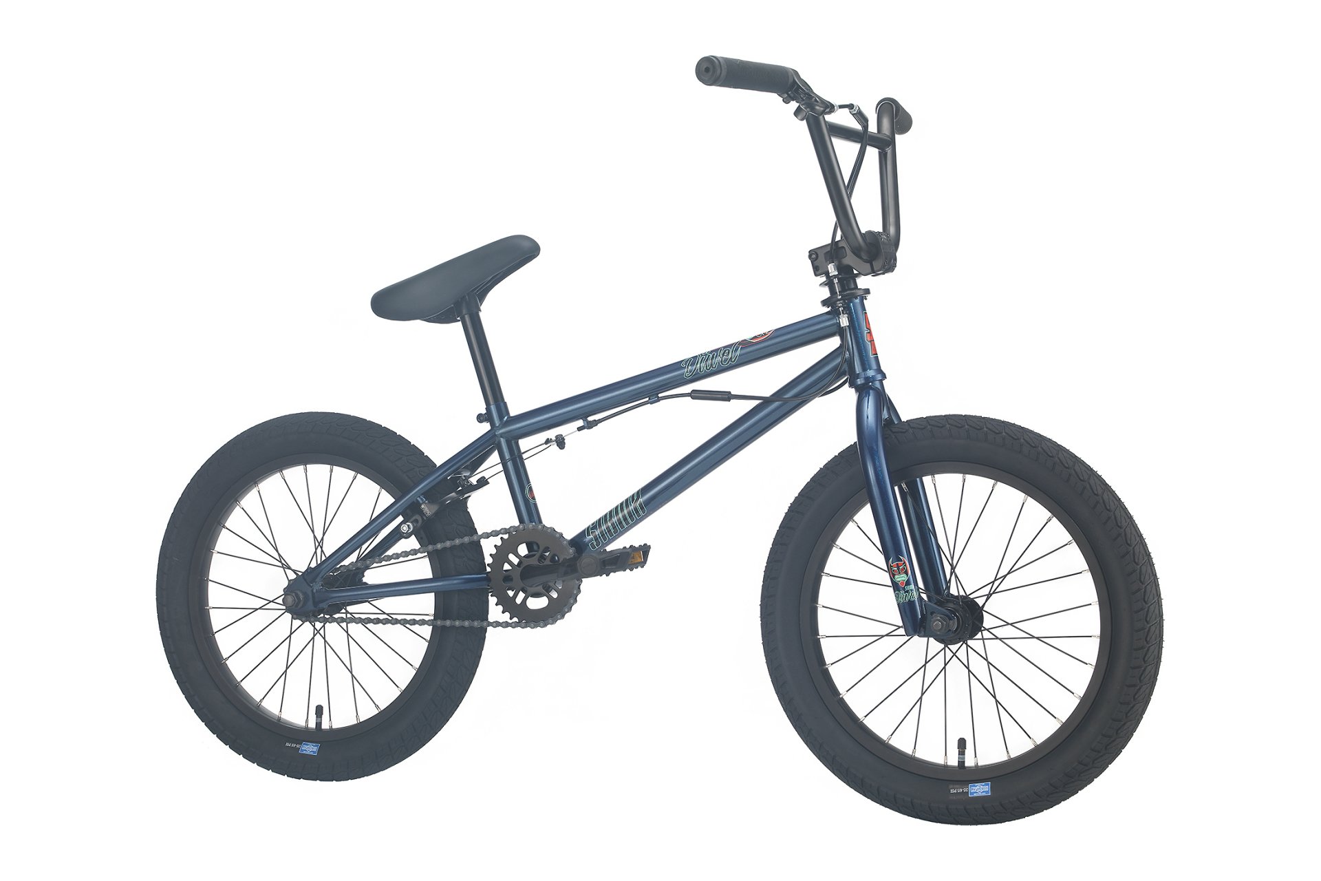 

Велосипед BMX SIBMX Düvel 18" - 18 дюймов - BMX - 2023, цвет Blau|met. blau