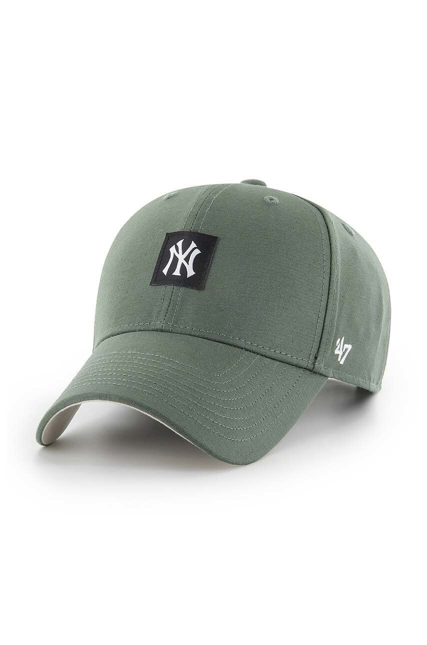 

Хлопковая бейсболка 47 бренда MLB New York Yankees 47 Brand, зеленый