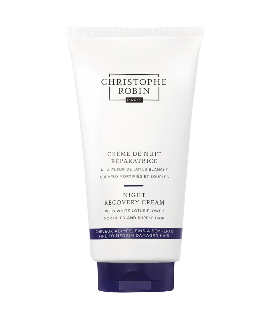 

Маска для волос Christophe Robin Night Recovery Cream with White Lotus Flower, 150 ml