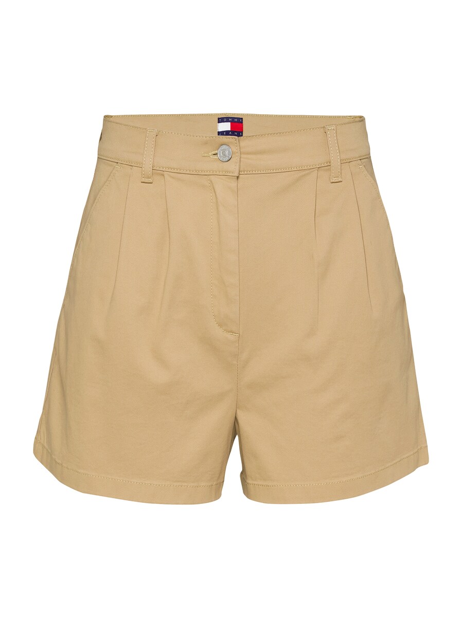 

Обычные брюки со складками спереди Tommy Jeans CLAIRE, бежевый