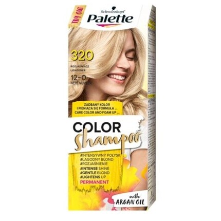 

Color Shampoo Шампунь для окрашивания волос 320 12-0 Ro, Palette