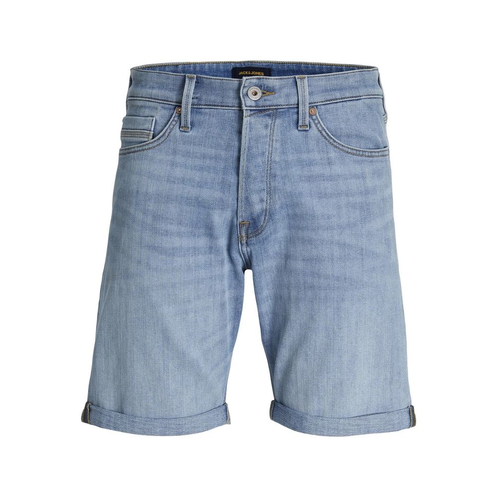 

Короткие хлопковые светло-голубые шорты Jack & Jones