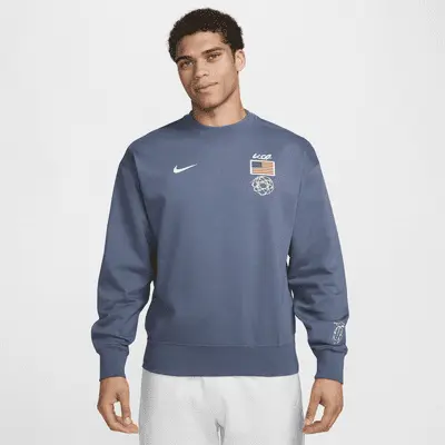 

Толстовка Nike USA Solo, цвет Diffused Blue/White