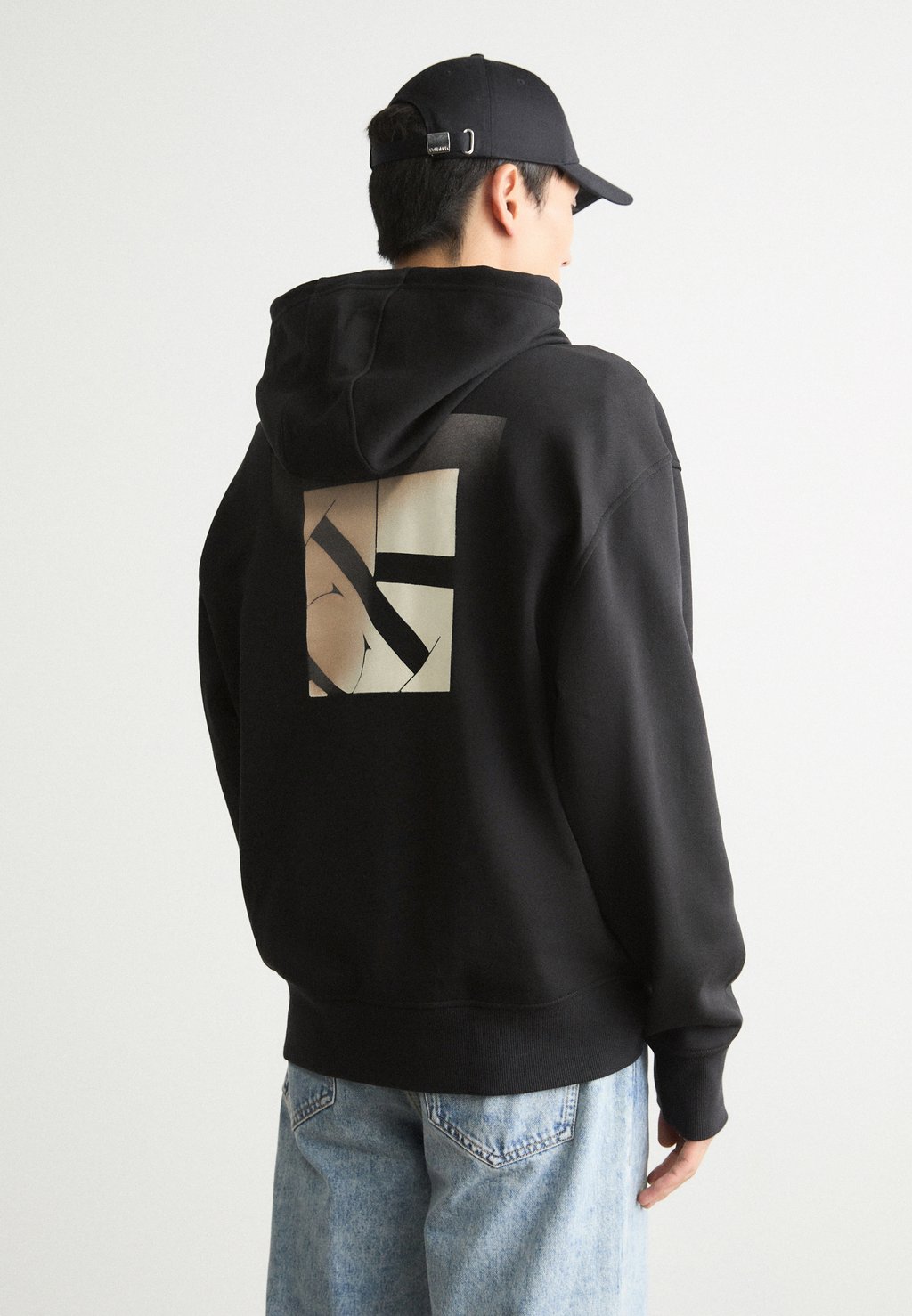 

Толстовка с капюшоном SOFT LAYERED MONOGRAM Calvin Klein Jeans, черный