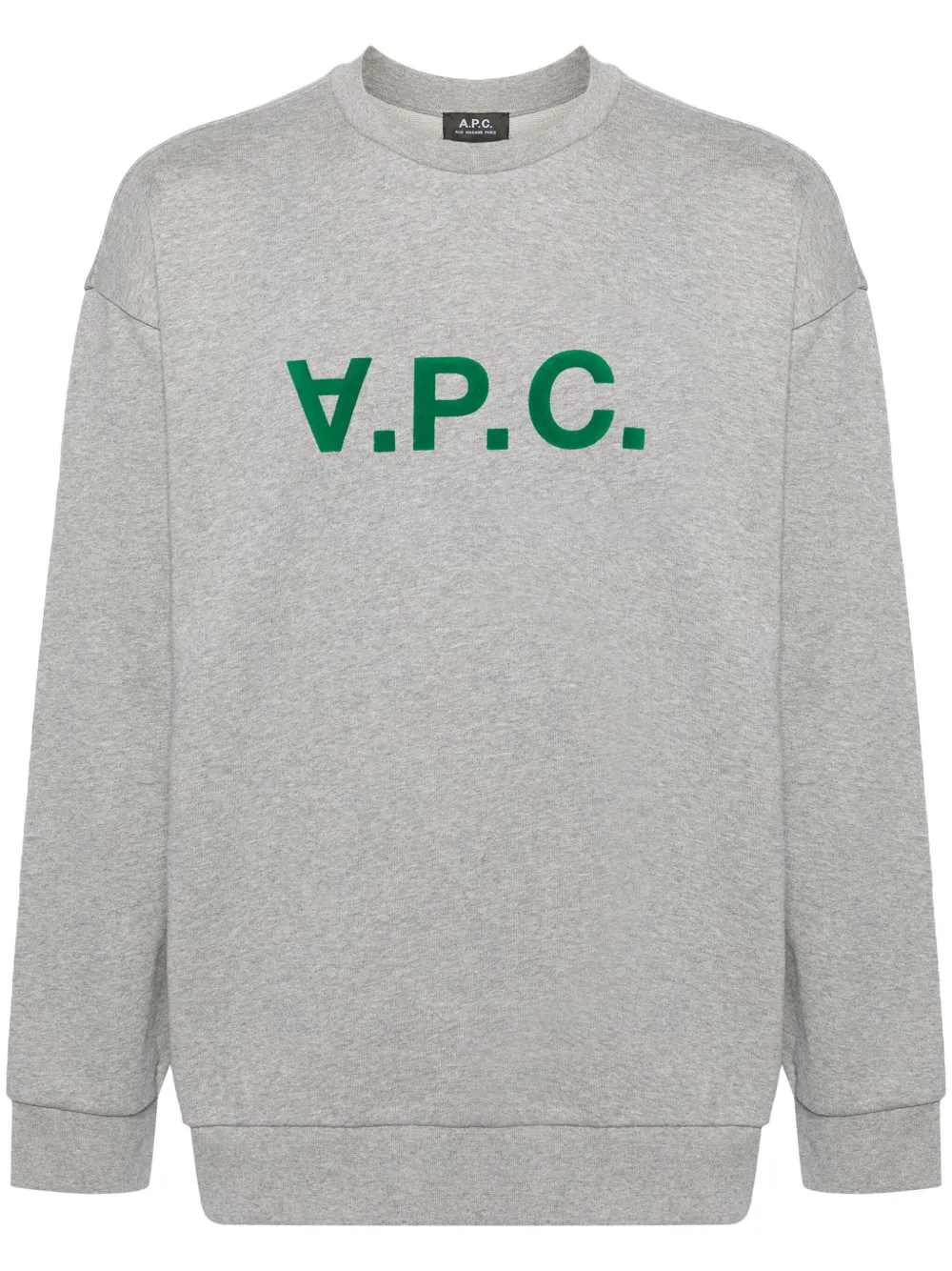 

Толстовка Eliot с логотипом A.P.C., серый