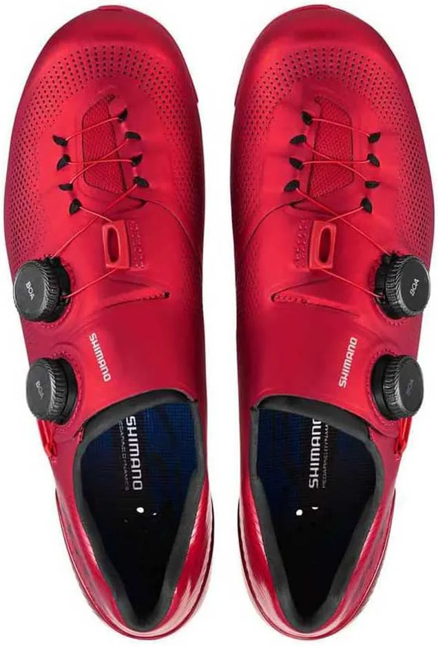 Мужские спортивные кроссовки для гимнастики и велоспорта SHIMANO, красный — фото 3