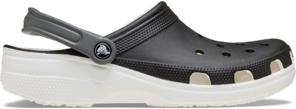 Сабо Унисекс Классические Ретро Спортивные Сабо на Подошве Crocs, черный — фото 2