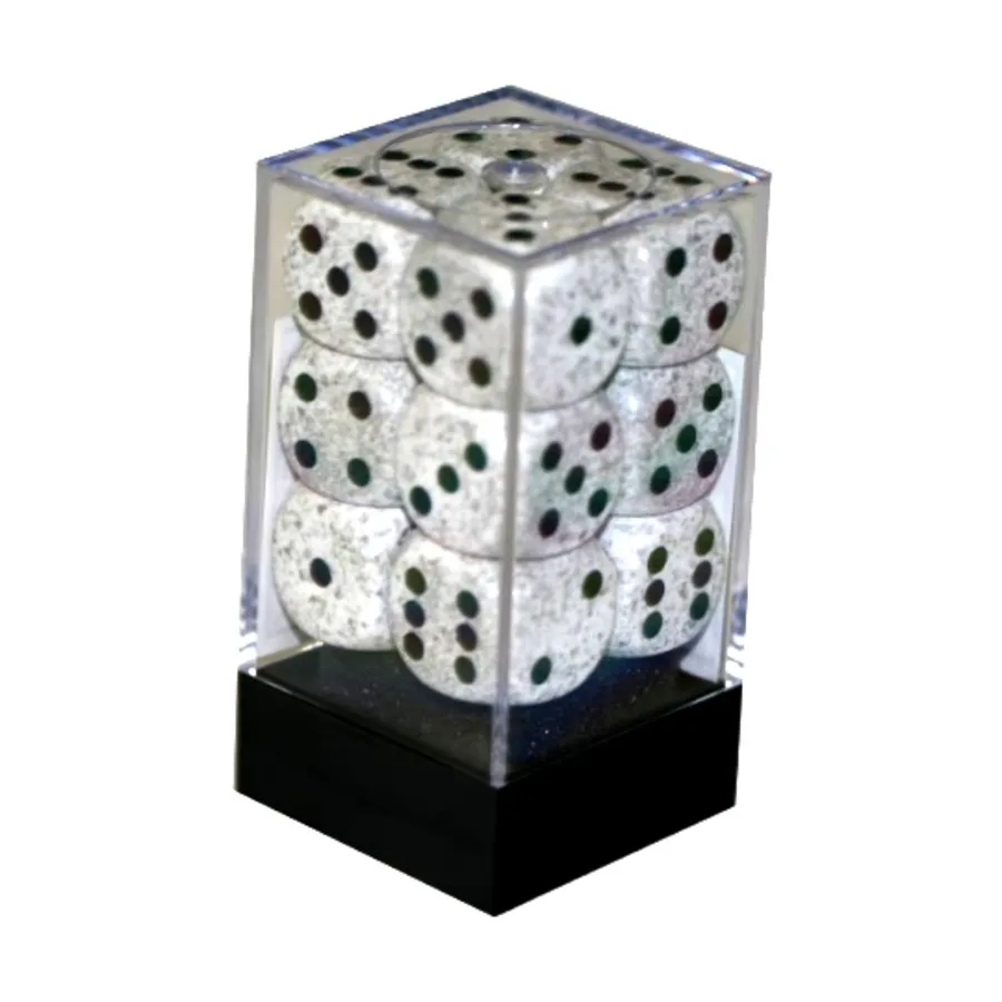 

d6 16 мм Арктический камуфляж (12), Dice - Speckled - d6 16mm (Chessex)
