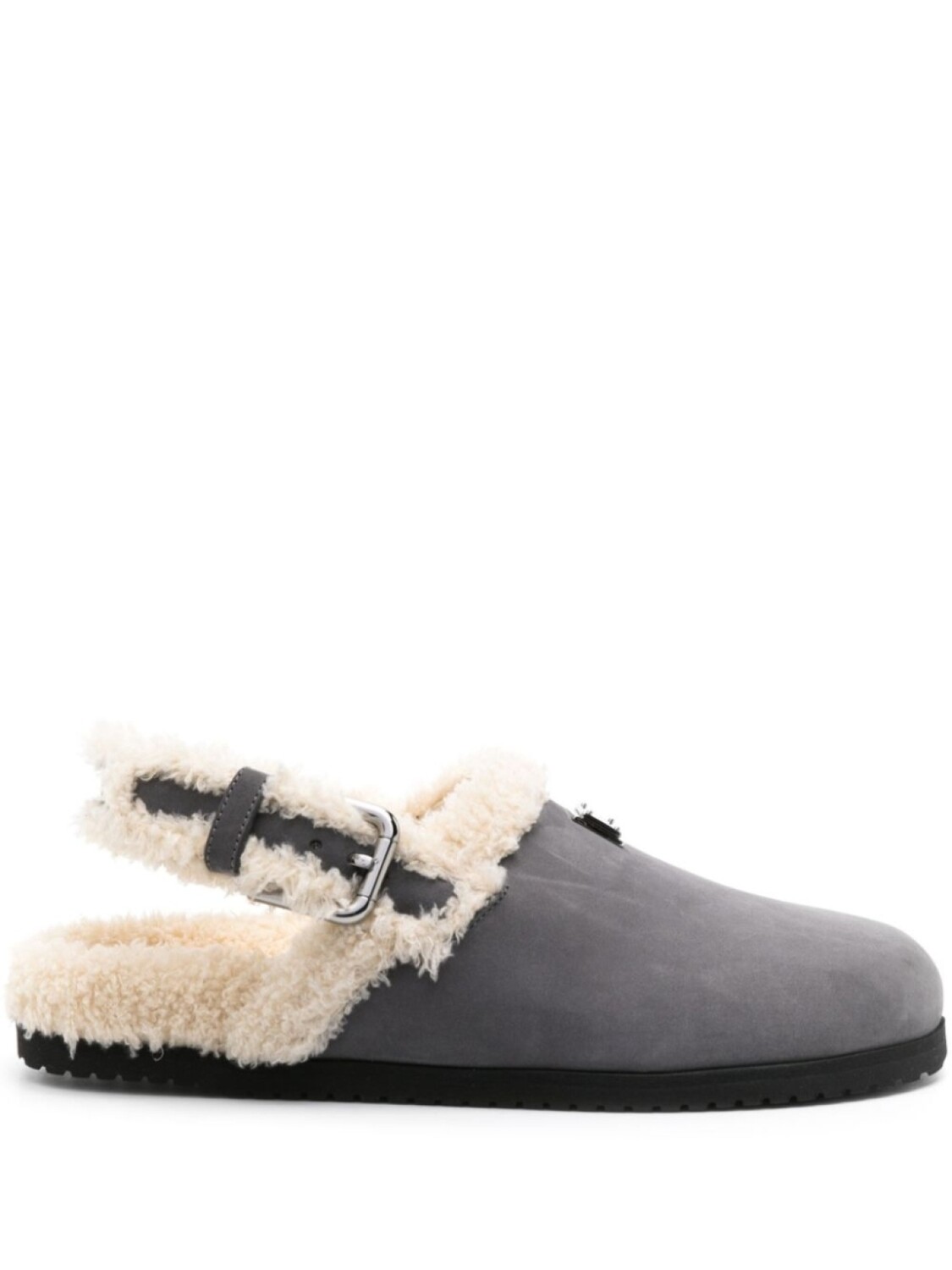 

Мюли с логотипом Dolce & Gabbana, серый