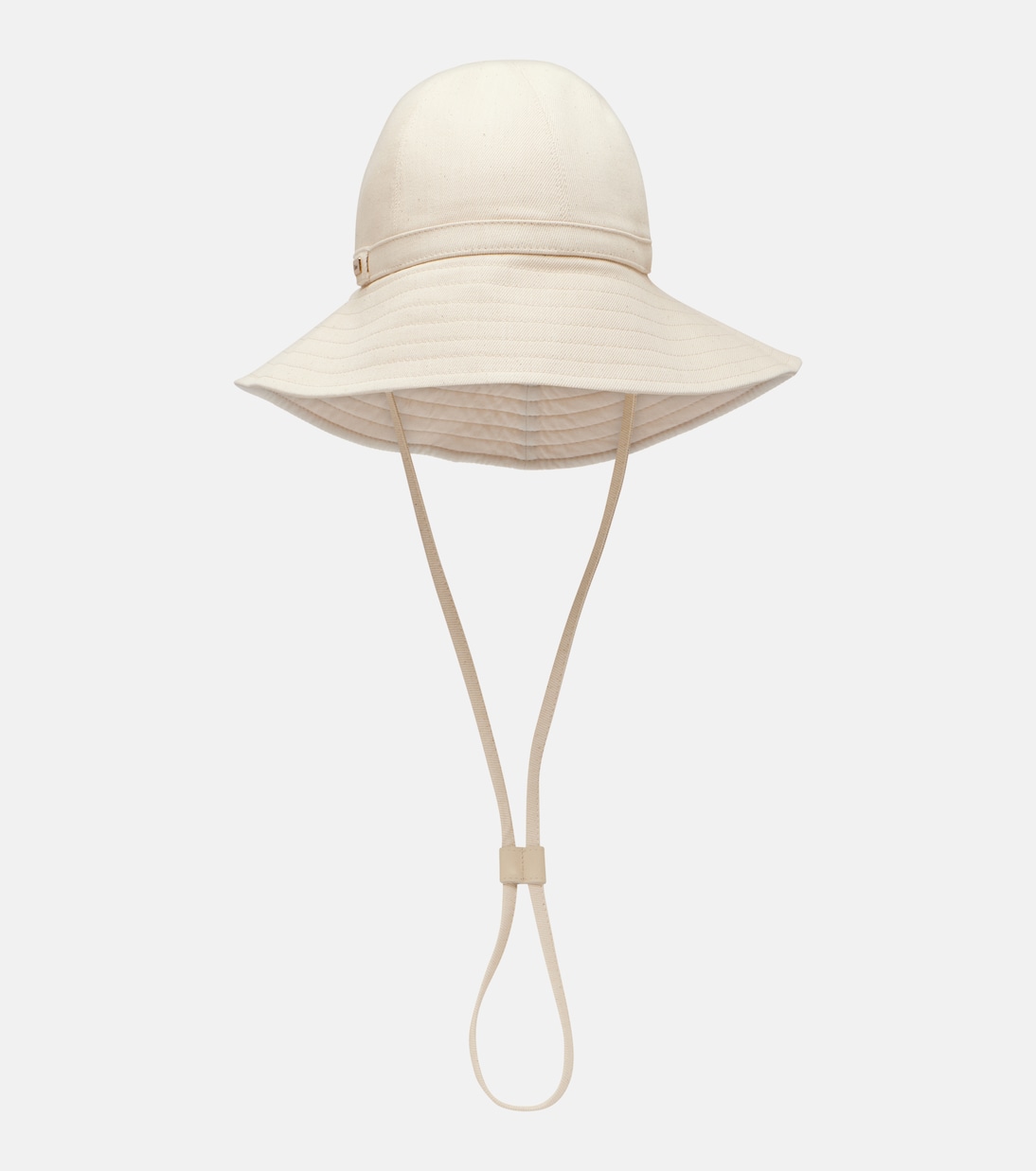 

Панама из хлопковой смесовой ткани Chloé, Soft Beige