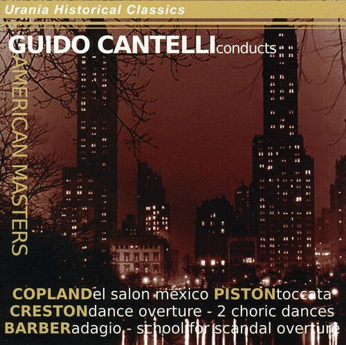 

CD диск Piston / Copland / Npco / Cantelli: Guido Cantelli Conducts American Masters