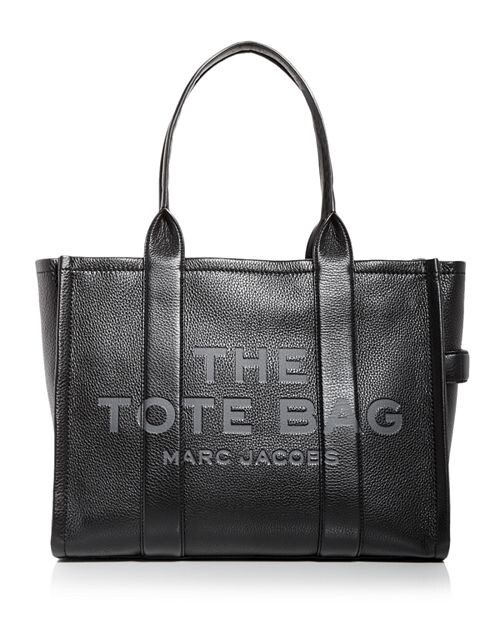 

Кожаная большая сумка MARC JACOBS, цвет Black, Черный, Кожаная большая сумка MARC JACOBS, цвет Black