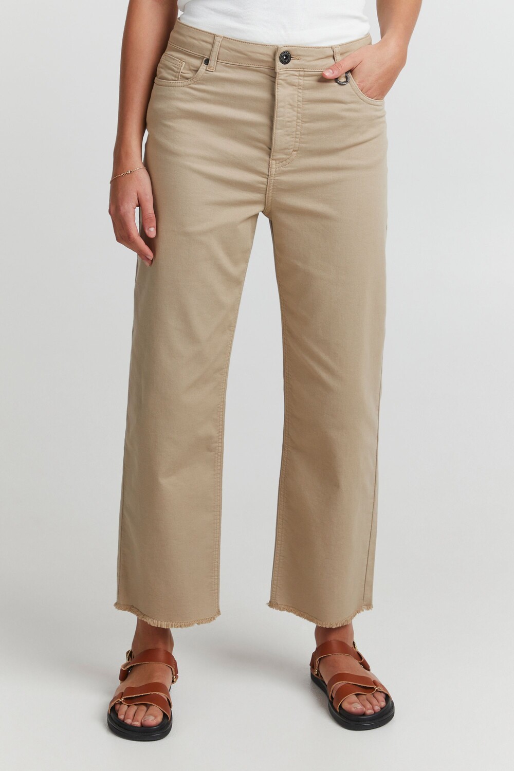 

Брюки PULZ Jeans 5 Pocket Jeans, белый