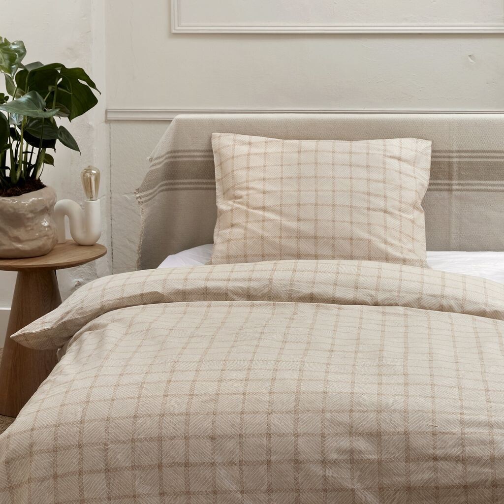 

Cinderella Brecht - Пододеяльник на молнии - Хлопок - 155x220 см - Off White