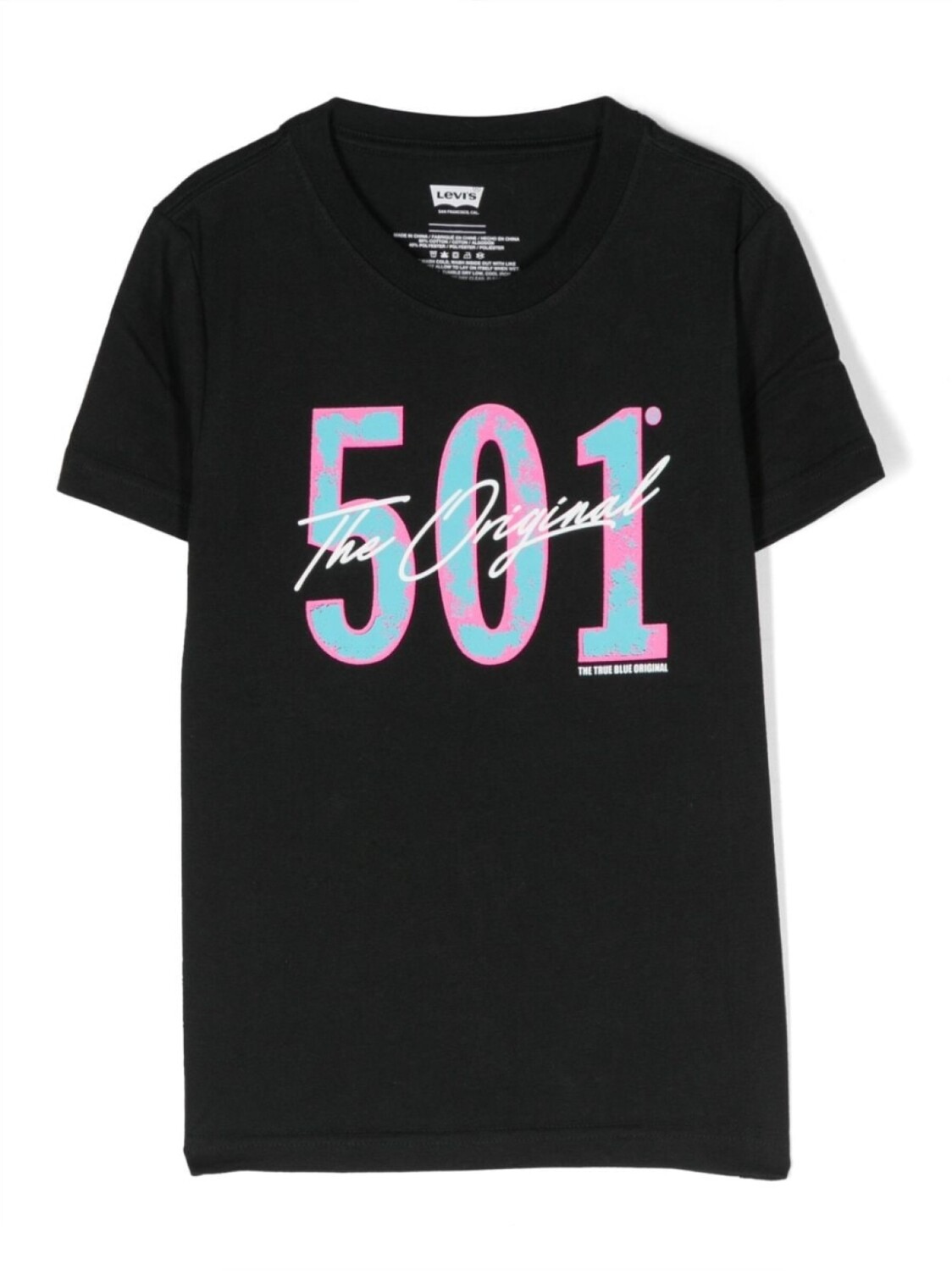 

Levi's Kids футболка с графичным принтом, черный