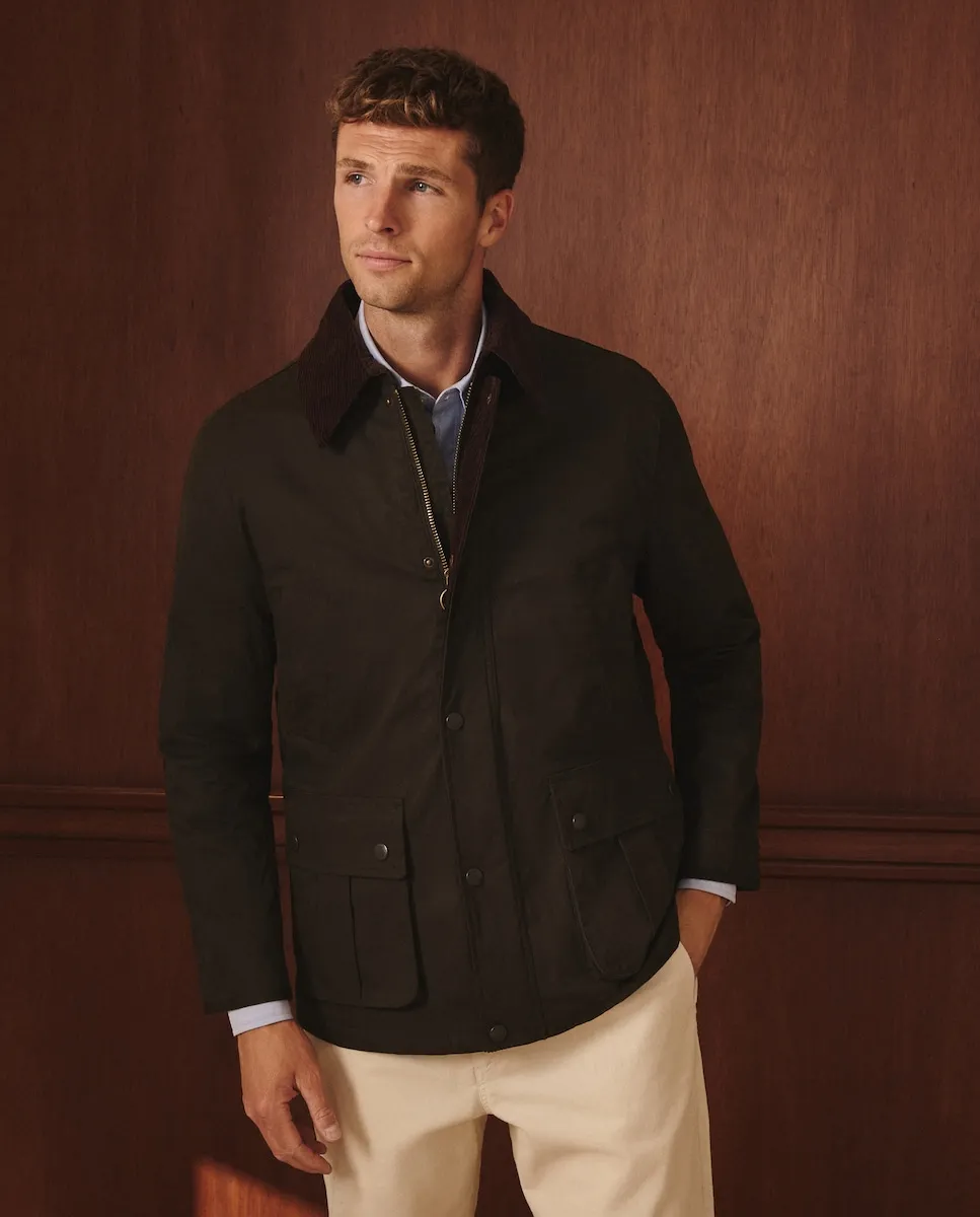 

Мужская парка из вощеного хлопка Lloyd's, темно-зеленый