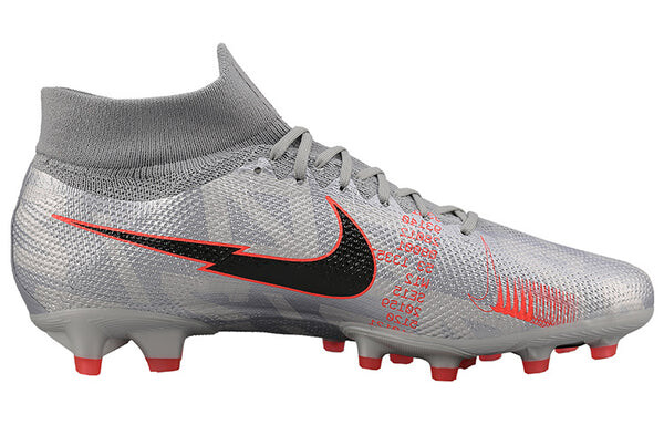 Кроссовки mercurial superfly 7 elite ag искусственная трава Nike, серый — фото 2