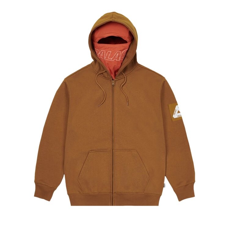 

Толстовка Palace Facemask Thermal 'Tan', загар