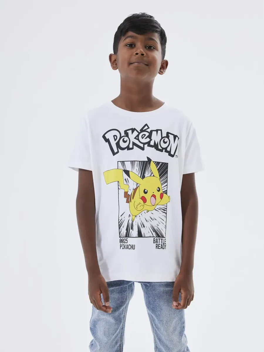 

Футболка Name It "NKMNOISI POKEMON SS TOP NOOS BFU", белый