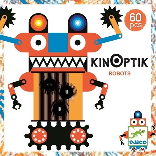 

Магнитно-оптический пазл Djeco, Kinoptik Robots