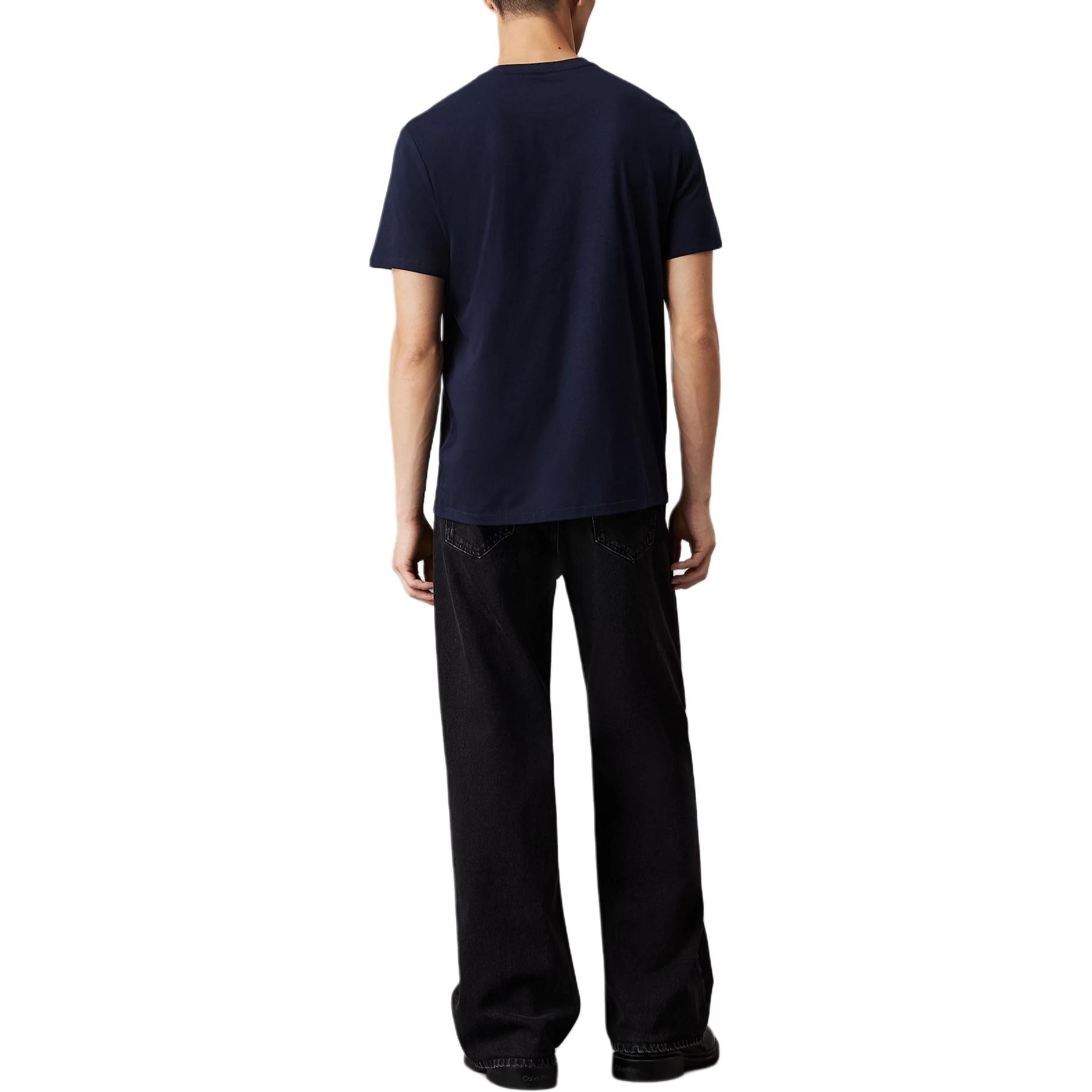 Calvin Klein Футболка Europe Version мужская темно-сапфировый синий — фото 3