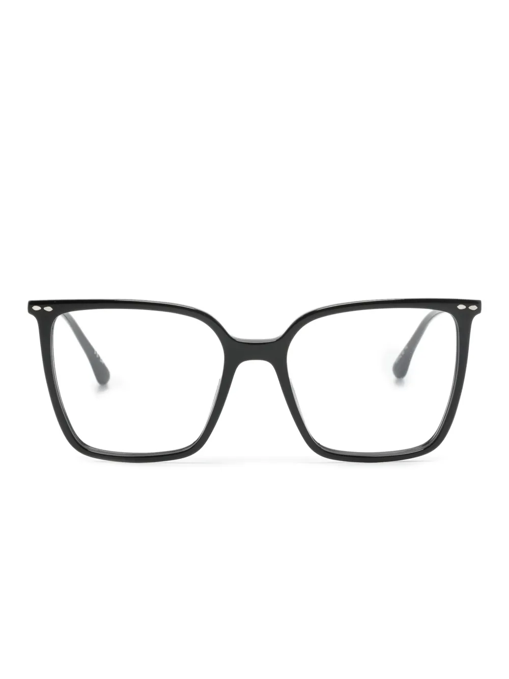 

Очки в квадратной оправе с логотипом Isabel Marant Eyewear, черный