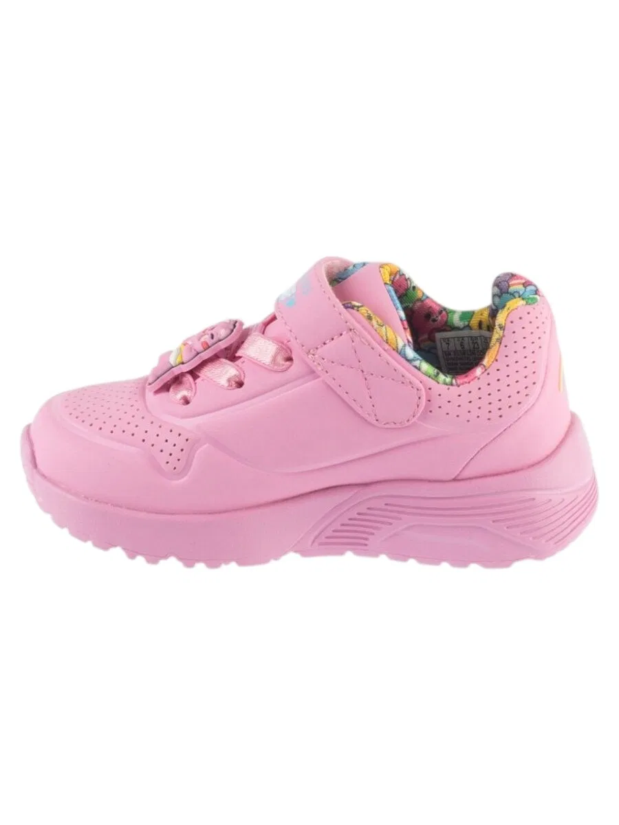 Кроссовки SKECHERS 'Skechers Uno Lite - Bear Spirit' розового цвета — фото 2