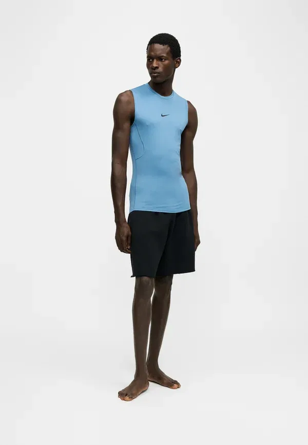 Майка Dri-fit Nike Performance, Indigo Storm/Black, черный — фото 2