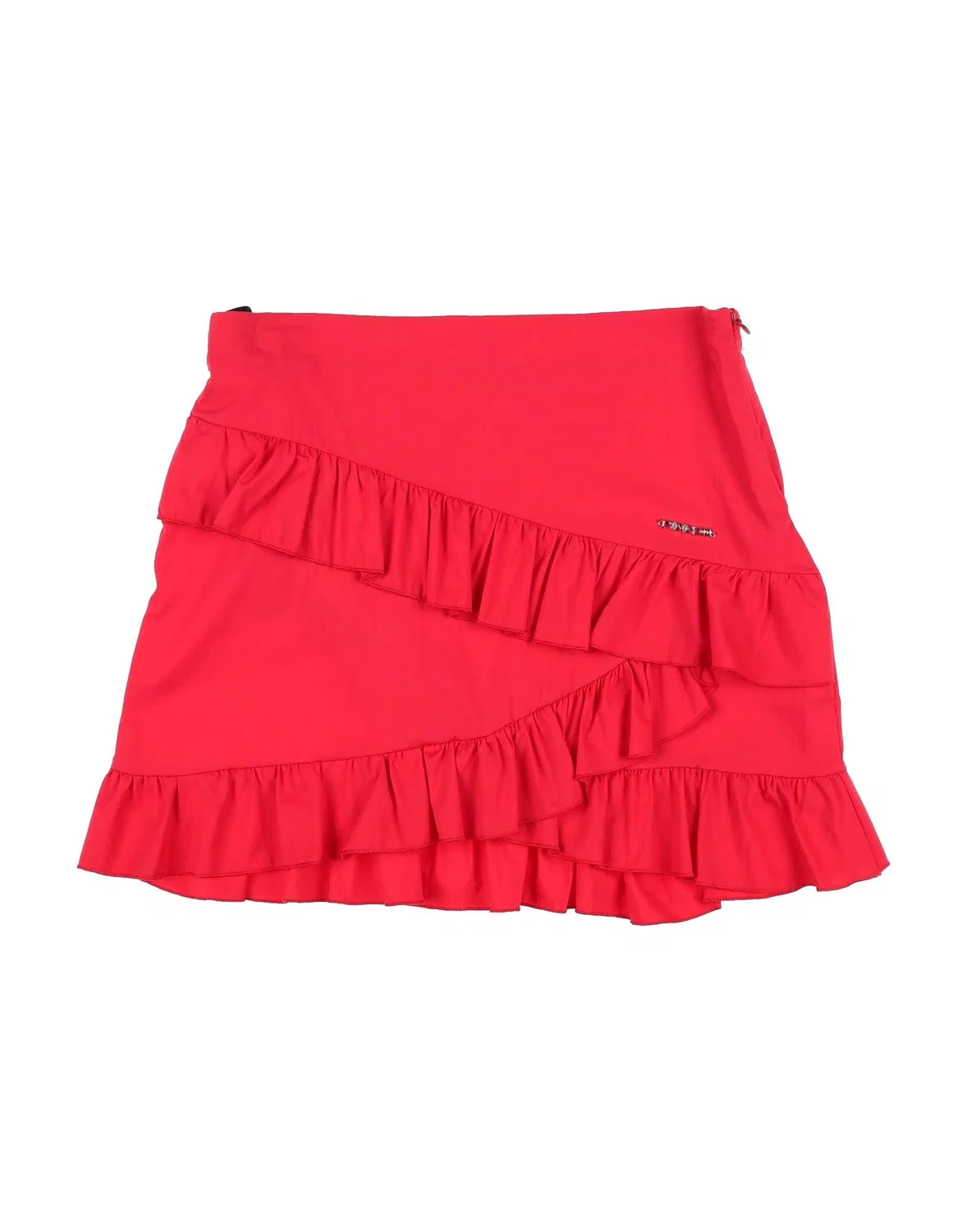 Детская юбка для девочек с оборками Pinko Up, красный