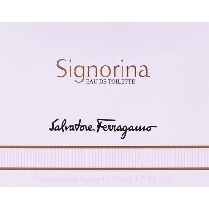 Туалетная вода Salvatore Ferragamo Signorina 50мл — фото 2
