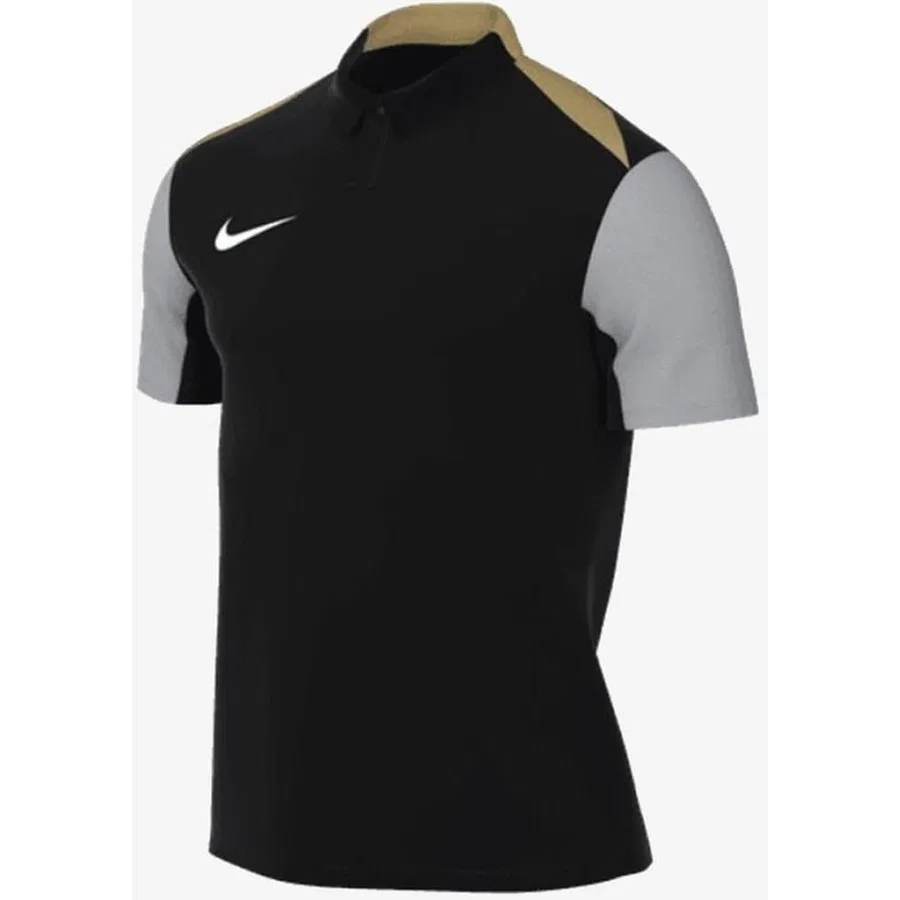Мужское поло Nike Dri-FIT с коротким рукавом, Черный