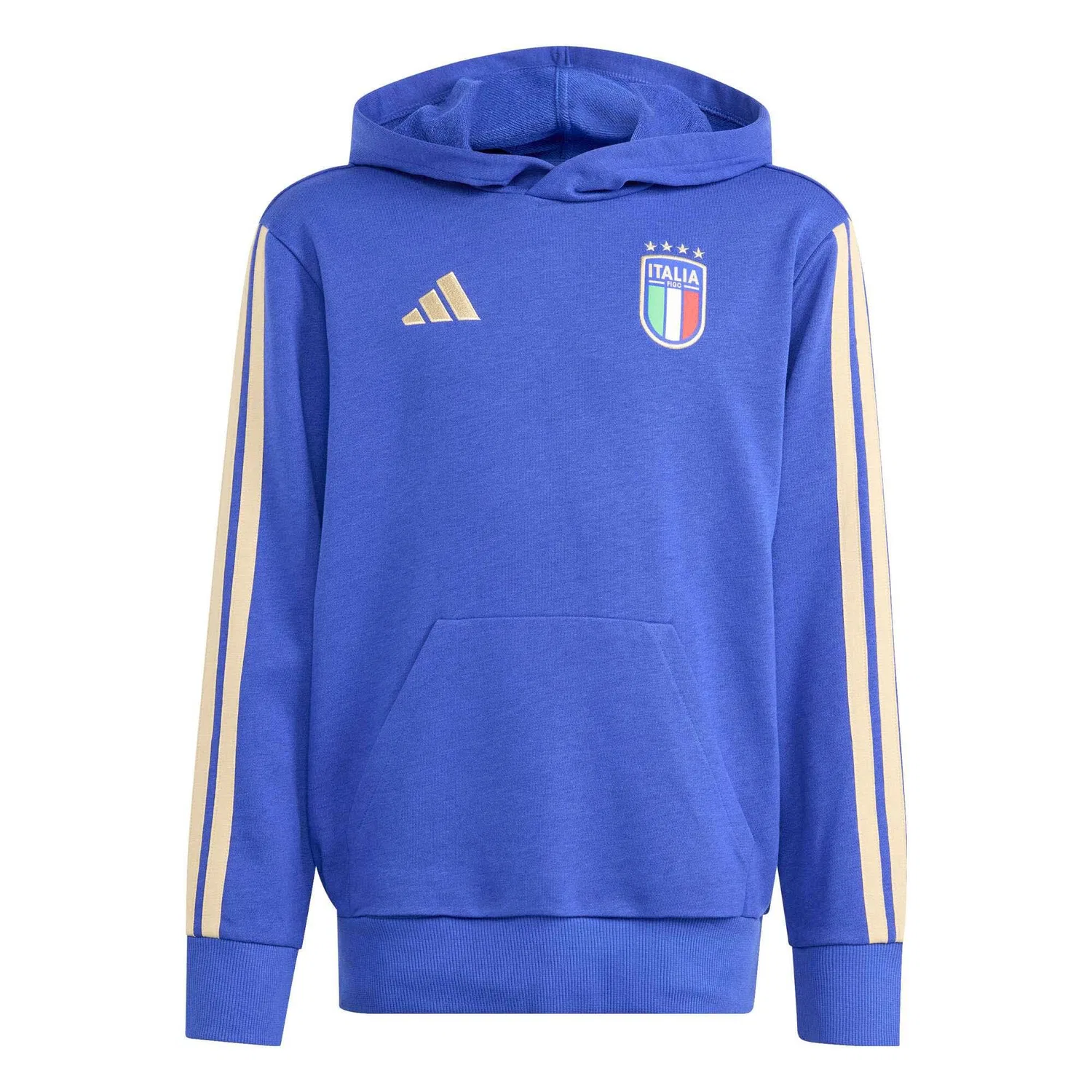 Детский свитшот с капюшоном Adidas Sport Figc Kinder Hd Sweatshirt, Цвет BLAU