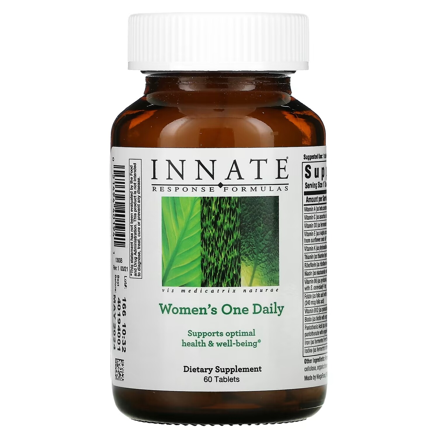 

Добавка Innate Response Formulas Women's One Daily, 60 таблеток