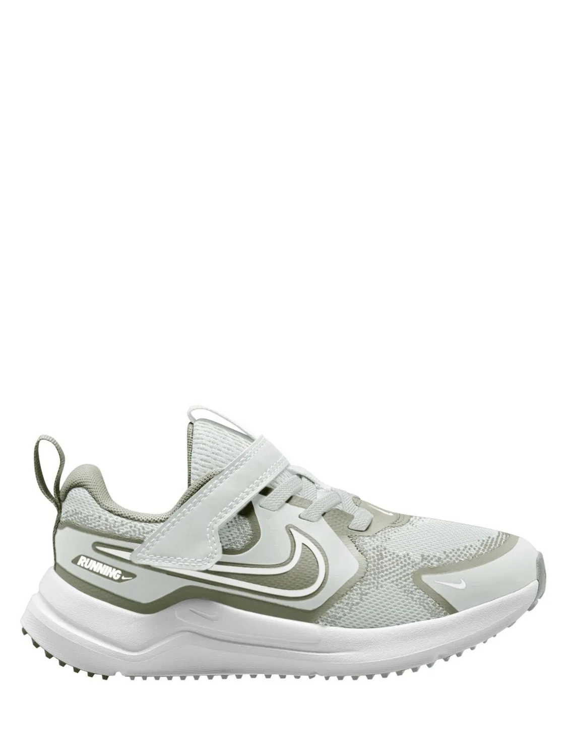 Кроссовки беговые Cosmic Kids Nike, серо-зеленый